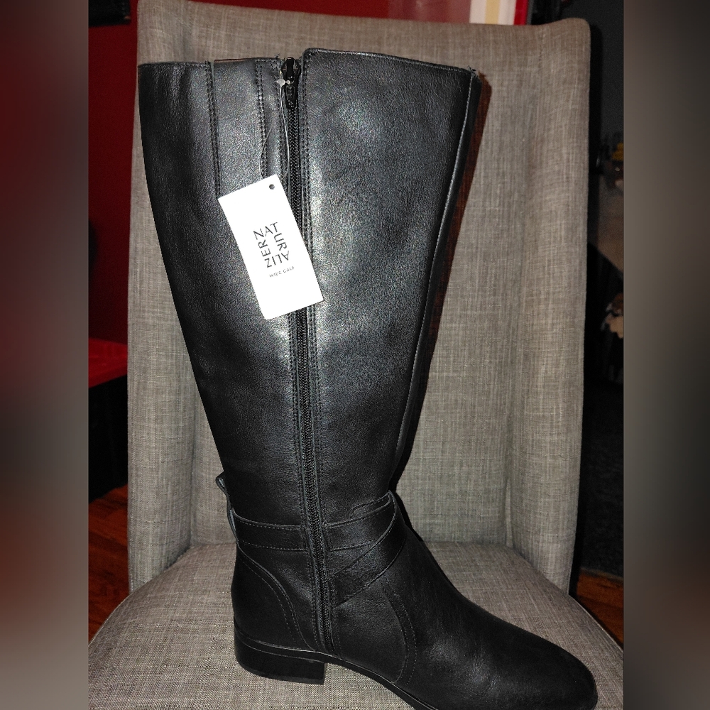 Naturalizer Womens Rena Knee High Riding Boot Size 8 - Picture 6 of 8